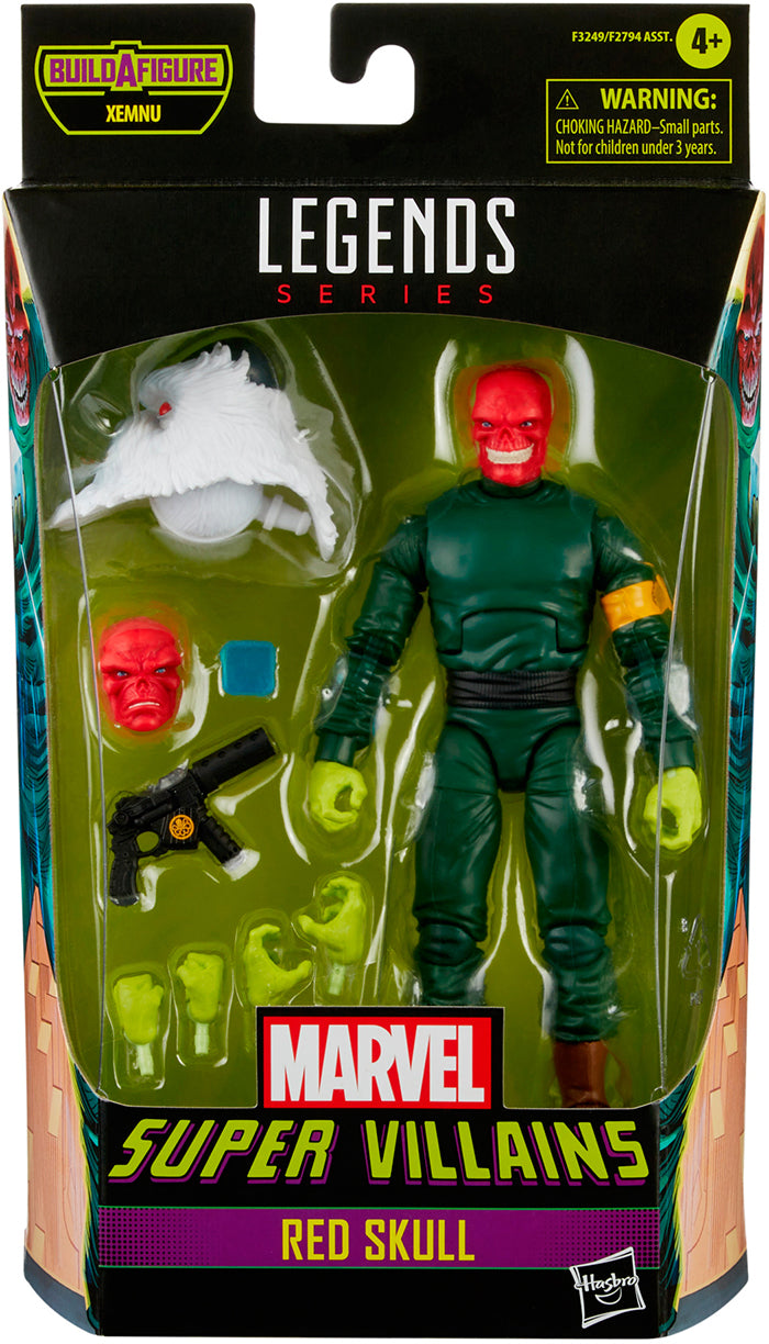 Red Skull | Marvel 6” Legends  | Hasbro Action Figure