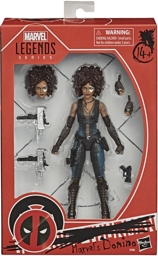 Domino | Marvel 6” Legends  | Hasbro Action Figure