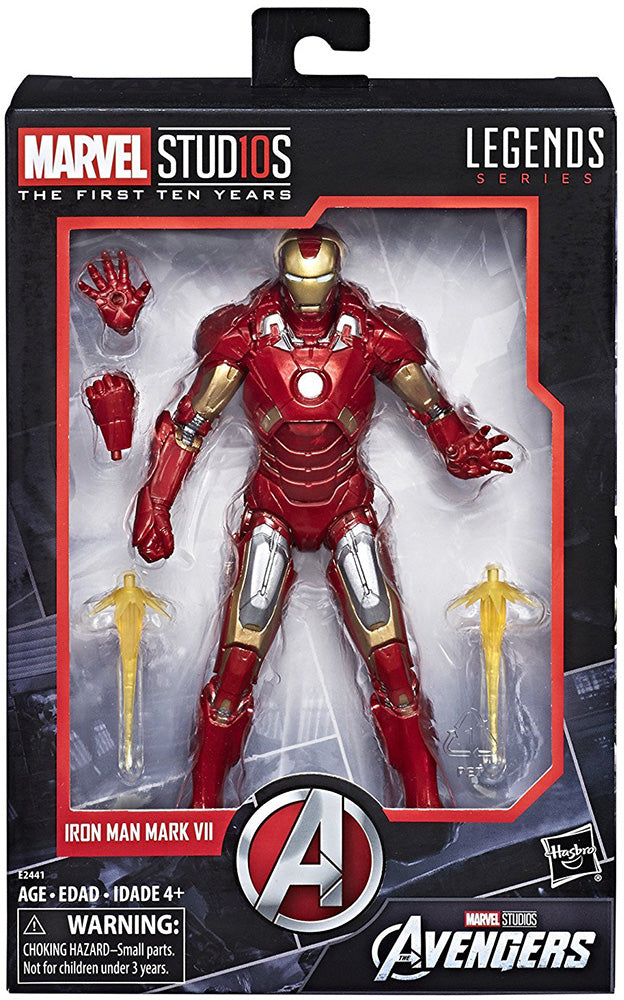 Iron Man Mark VII | Marvel 6” Legends  | Hasbro Action Figure