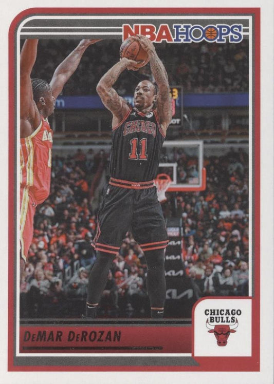 DeMar DeRozan #106 Chicago Bulls | 2023-24 Hoops | NBA Trading Card