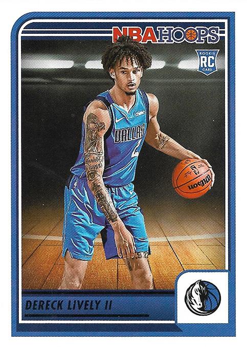 Dereck Lively II 
RC #241 Dallas Mavericks | 2023-24 Hoops | NBA Trading Card