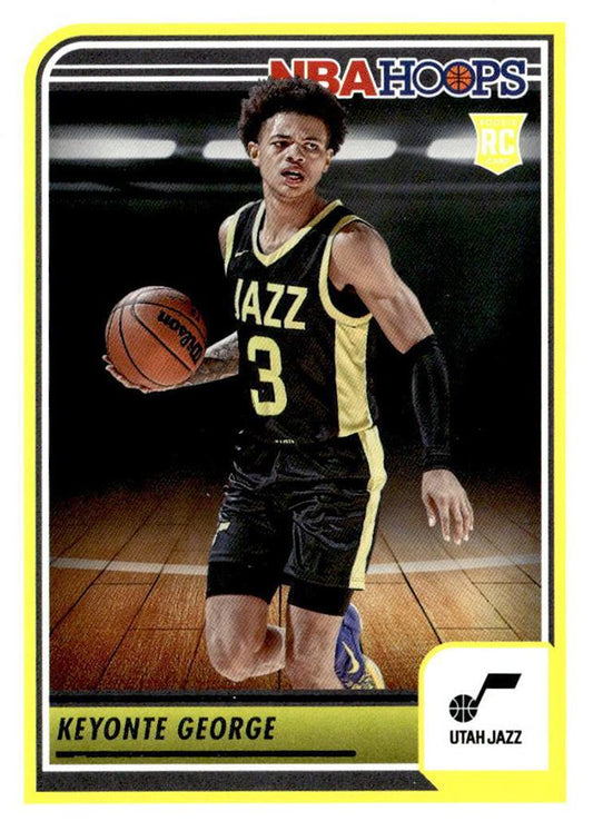 Keyonte George 
RC #271 Utah Jazz | 2023-24 Hoops | NBA Trading Card