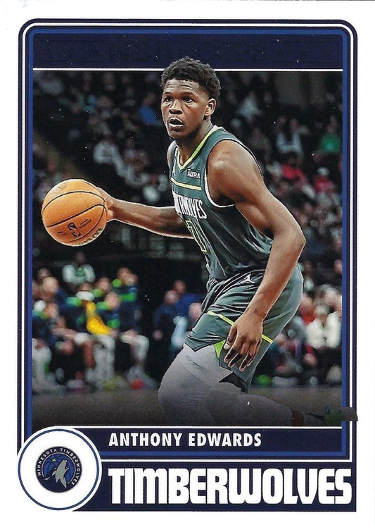 Anthony Edwards 
HT #286 Minnesota Timberwolves | 2023-24 Hoops | NBA Card