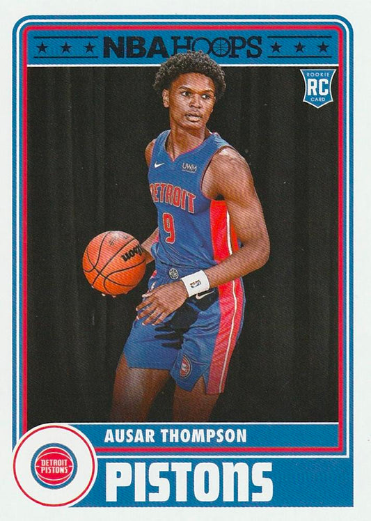 Ausar Thompson 
HT #293 Detroit Pistons | 2023-24 Hoops | NBA Trading Card