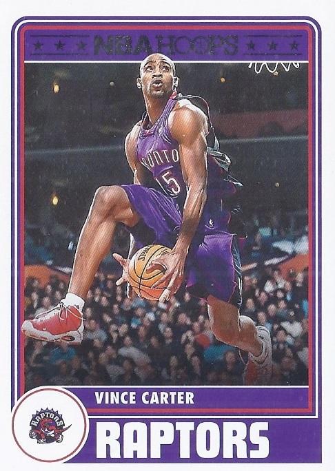 Vince Carter 
HT #294 Toronto Raptors | 2023-24 Hoops | NBA Trading Card