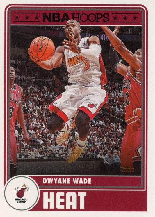 Dwyane Wade 
HT #299 Miami Heat | 2023-24 Hoops | NBA Trading Card