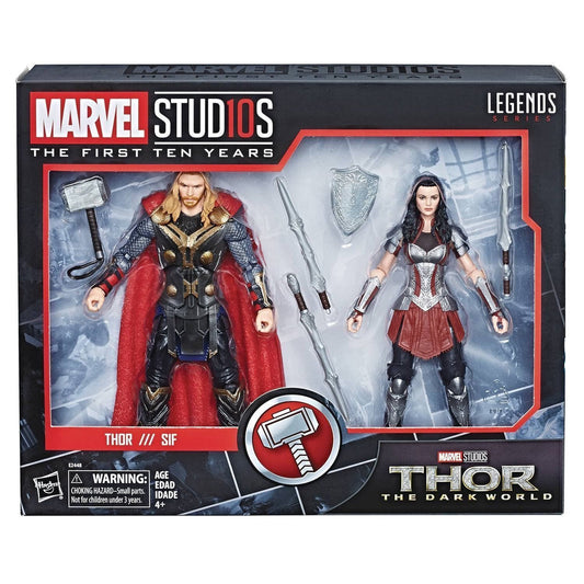 Thor And Sif | Marvel 6” Legends  | Hasbro Action Figure