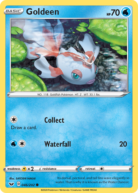 Goldeen 46/202 Common | Sword & Shield | Pokemon Card