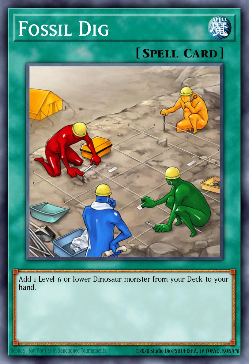 Fossil Dig - RA01-EN053 Super Rare