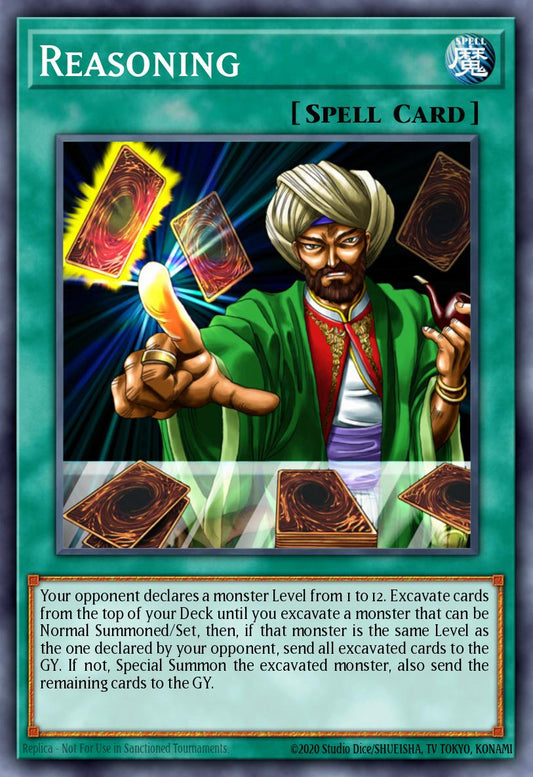 Reasoning - RA01-EN052 Super Rare | Yu-Gi-Oh! Card