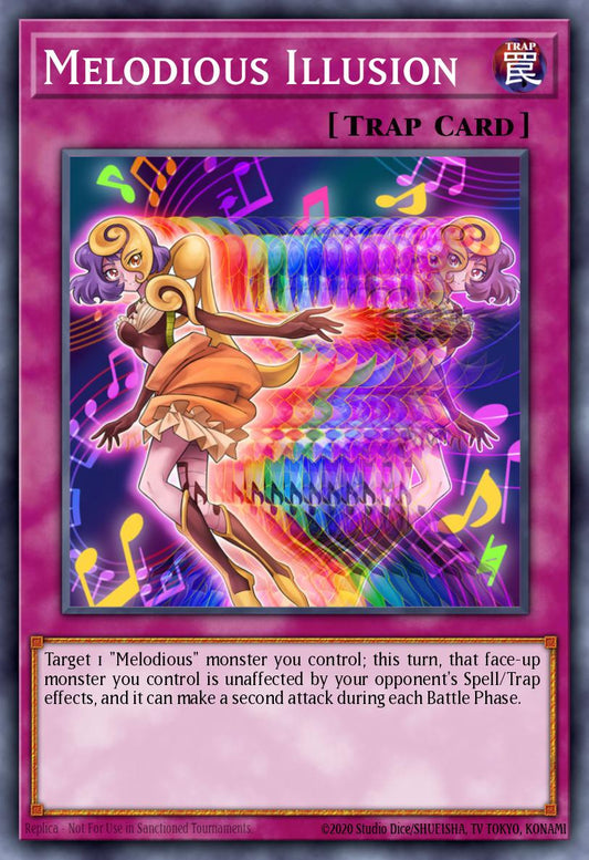 Melodious Illusion - CROS-EN067 Rare | Yu-Gi-Oh! Card