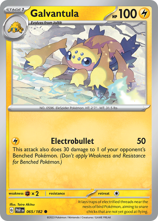Galvantula 65/182 Common | Paradox Rift | Pokemon Card