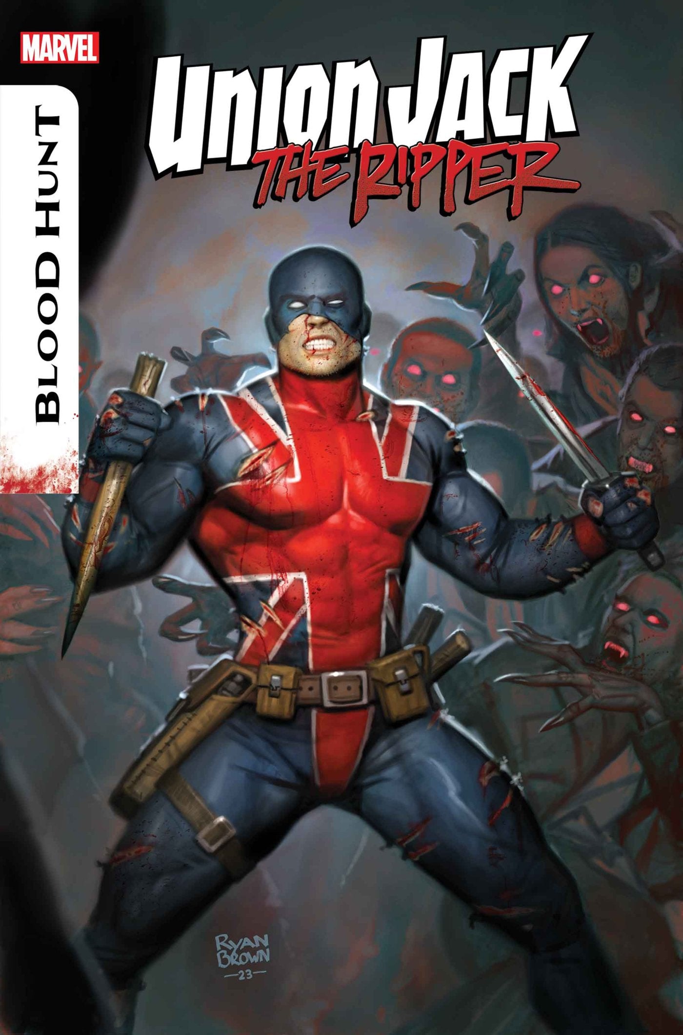 Union Jack The Ripper: Blood Hunt # #1 | Standard | Marvel Comics | NEW Comic Book