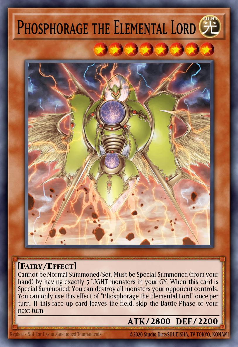 Phosphorage the Elemental Lord - FLOD-EN026 Super Rare