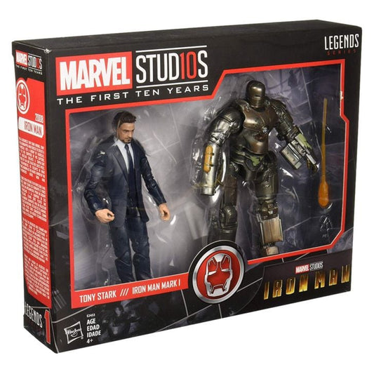 Tony Stark & Mk.1 6' | Marvel 6” Legends | Hasbro Action Figure