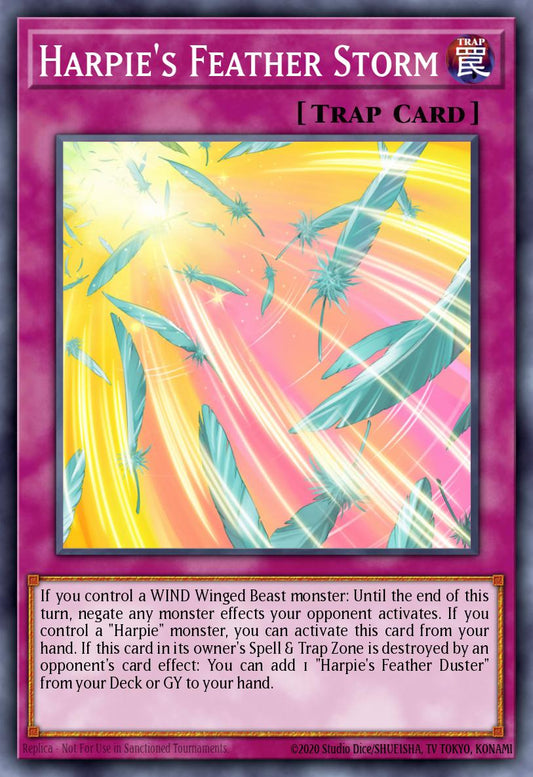 Harpie's Feather Storm - RA01-EN073 Super Rare | Yu-Gi-Oh! Card