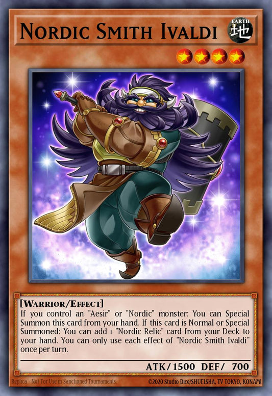 Nordic Smith Ivaldi - BACH-EN012 Super Rare | Yu-Gi-Oh! Card