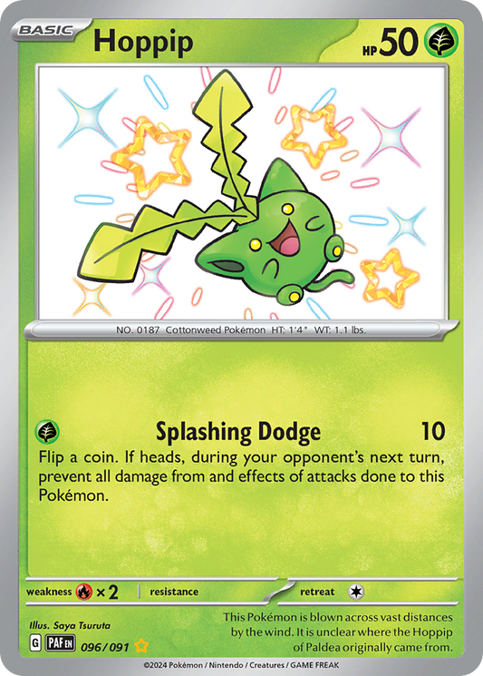 Hoppip 96/91 Shiny Rare | Paldean Fates | Pokemon Card
