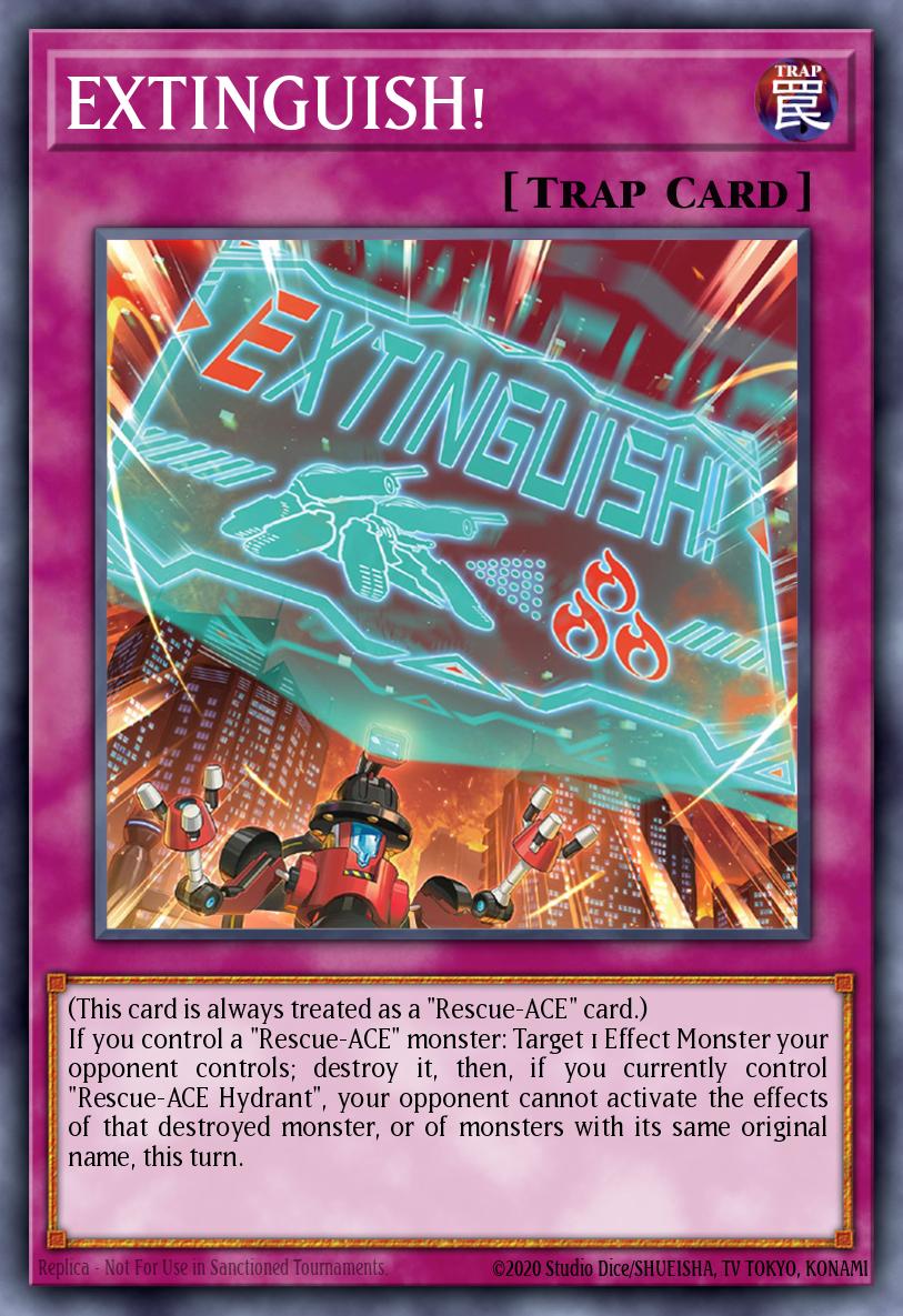 yugioh card name EXTINGUISH! - AMDE-EN012 Rare