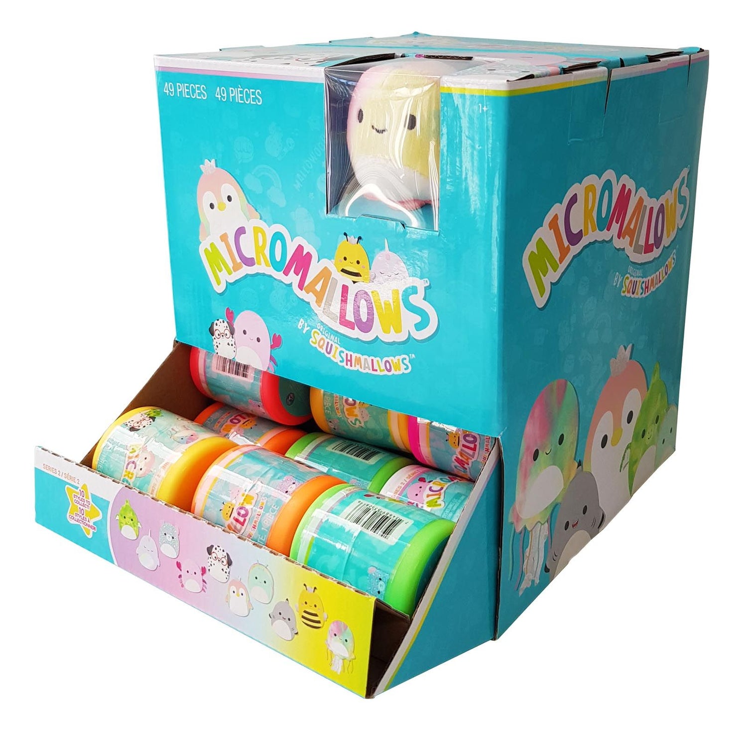 Micromallows 1x Capsule ~ SERIES 2: MICROMALLOWS 2.5” Squishmallow ~ Random ...