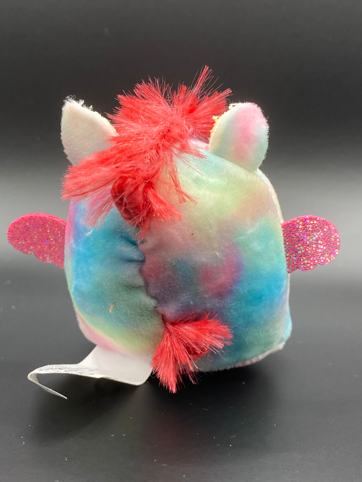 Rainbow Pegasus Unicorn Red Wings PegaCorn ~ 2" Individual Squishville by Squishmallows