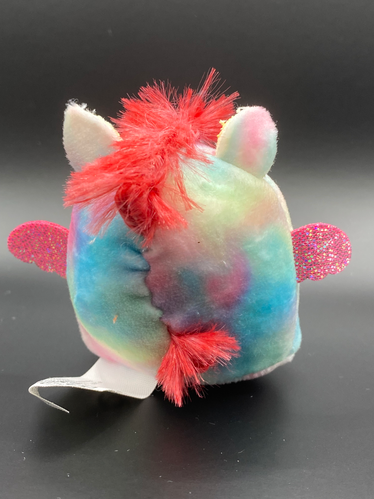 Rainbow Pegasus Unicorn Red Wings PegaCorn ~ 2" Individual Squishville by Squish