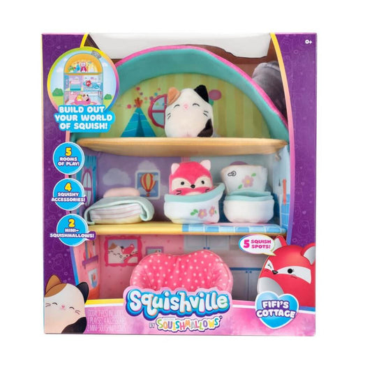 Fifi's Cottage ~ Large Soft Playset Squishville Plush ~ LAST STOCK!