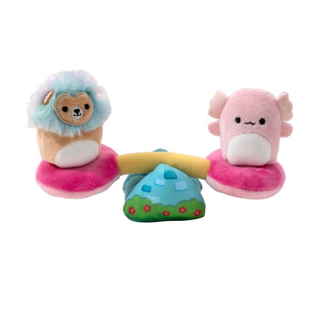 Playground Set Axolotl Lion ~ Mini Squishville Plush Accessory Set ~ Limit ONE P