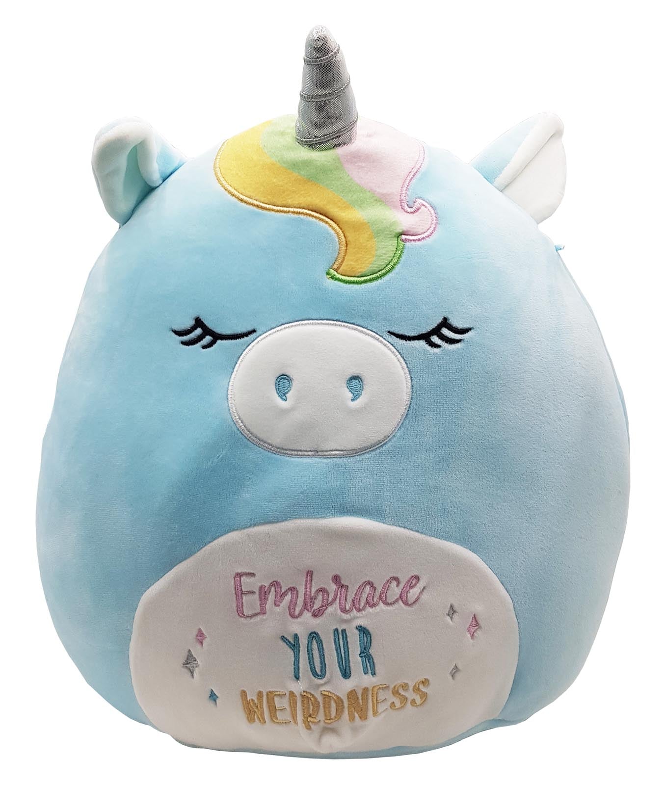 Hudson the Unicorn ~ Embrace Your Weirdness ~ INSPIRATIONAL MESSAGES Squad ~ 12" inch Squishmallow ~ In Stock!