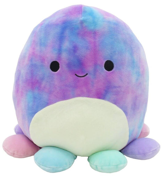 Mary the Tie-Dye Octopus ~ 12" inch Squishmallows ~SEA LIFE ~ In Stock!