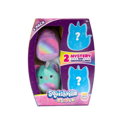 Caticorn Squad ~ Mini Plush 4-Pack Squishville Plush