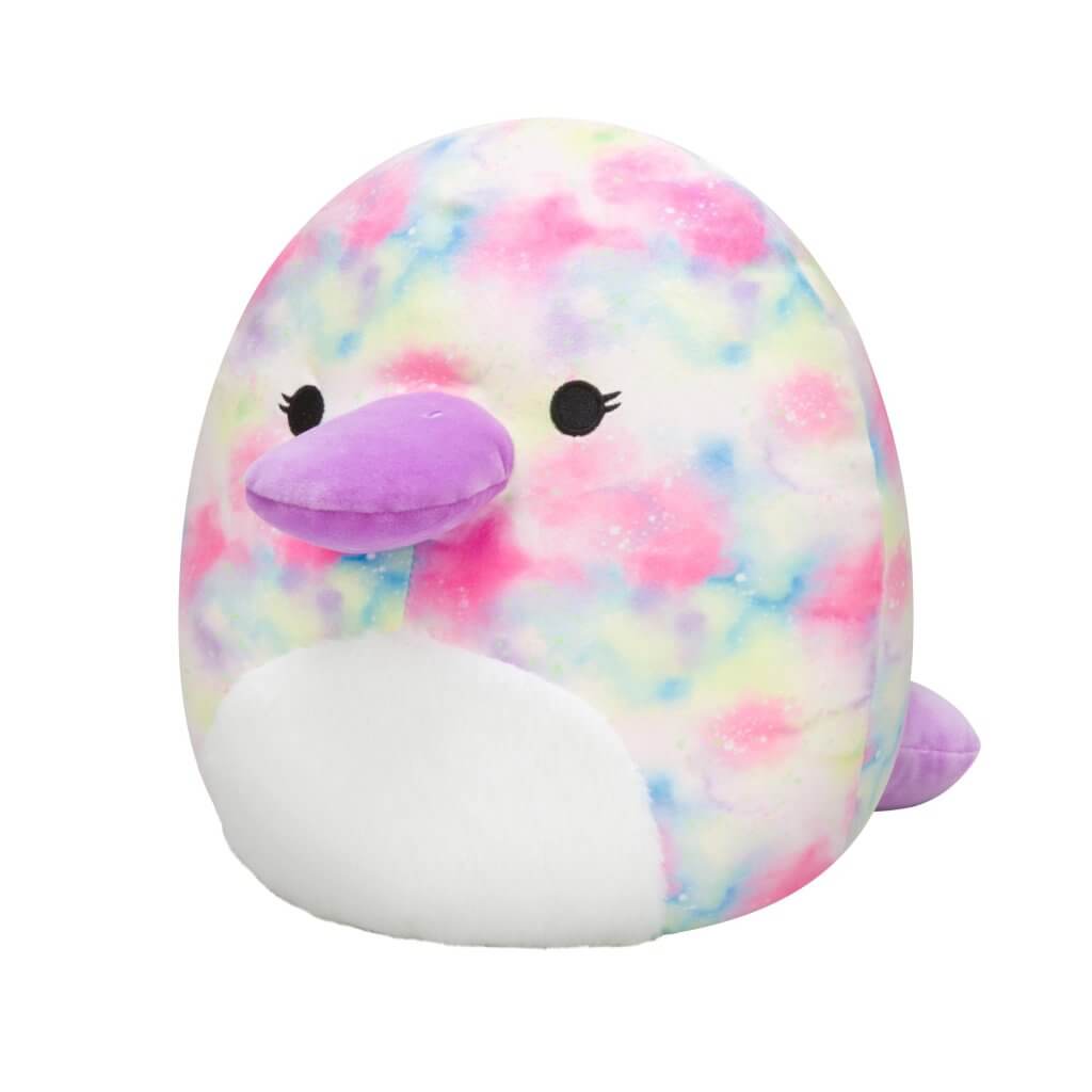 Brindall the Rainbow Watercolor Platypus ~ 16" inch Squishmallow ~ In Stock!
