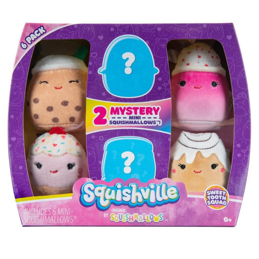 Sweet Tooth Squad ~ Mini 6 Pack Squishville Plush ~ IN STOCK!