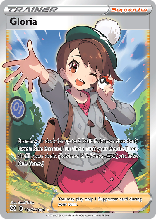 Gloria TG26/30 Rare Ultra | Brilliant Stars Trainer Gallery | Pokemon Card