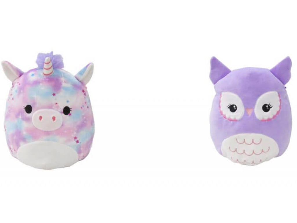 Prim Unicorn / Miranda Purple Owl ~ Flip-A-Mallows 12" inch Squishmallow ~ LAST STOCK!