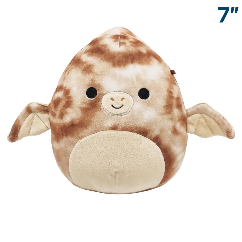 Edmund the Brown Tie-Dye Pterodactyl ~ 7" inch Squishmallows ~ In Stock!