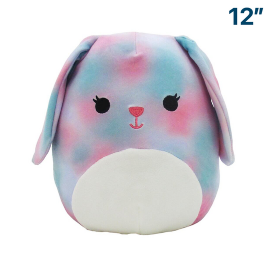 Eliana the Pink Blue Tie-Dye Bunny Rabbit ~ 12" inch Squishmallows ~ EASTER 2022