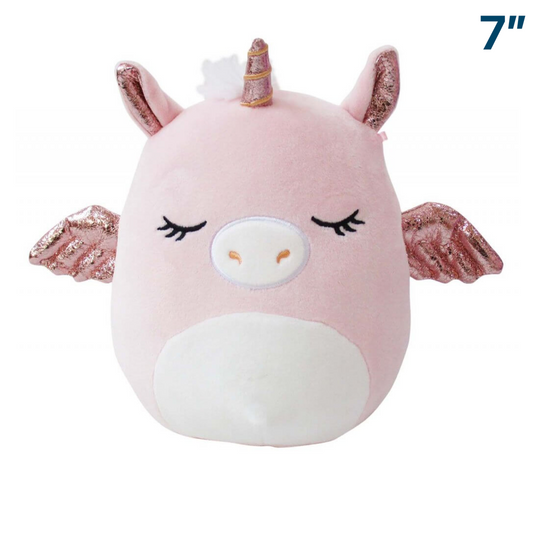 Grecia the Pink Unicorn - Pegasus  ~ 7" inch Squishmallows ~ LAST STOCK!