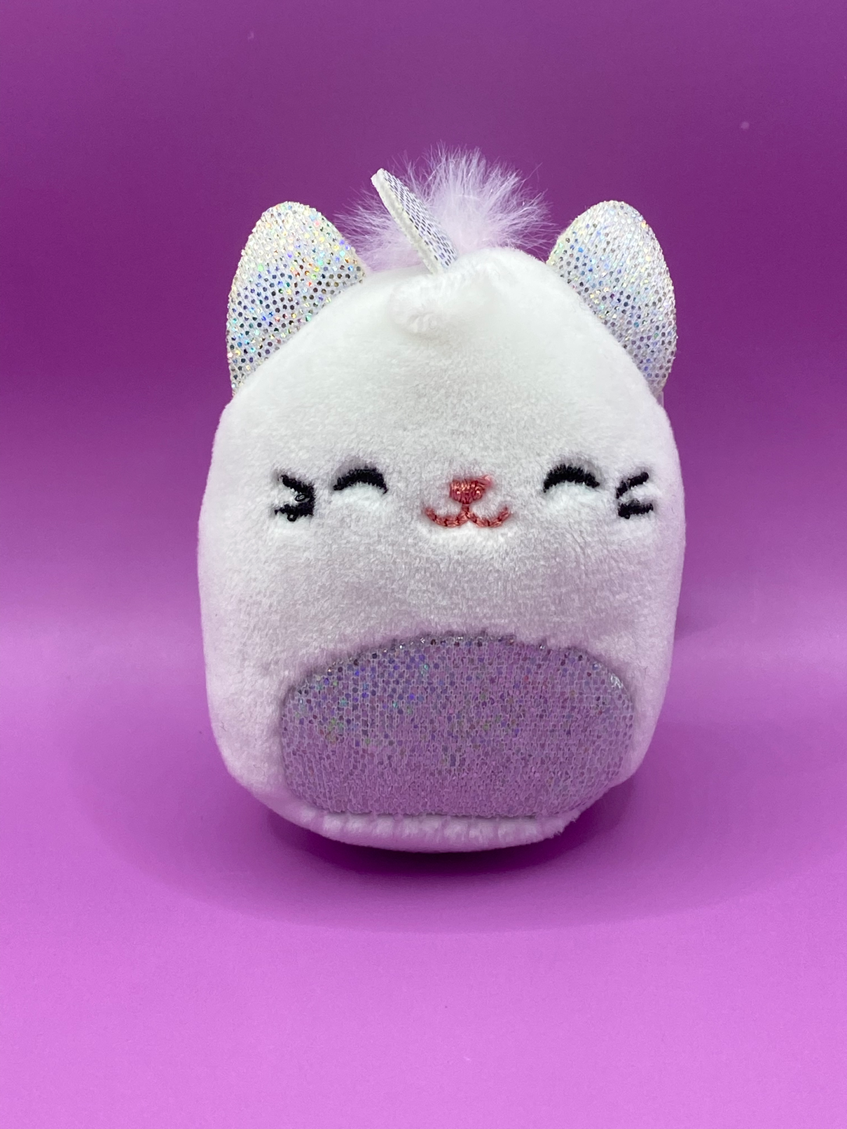 White Caticorn ~ 2" Individual Squishville by Squishmallows