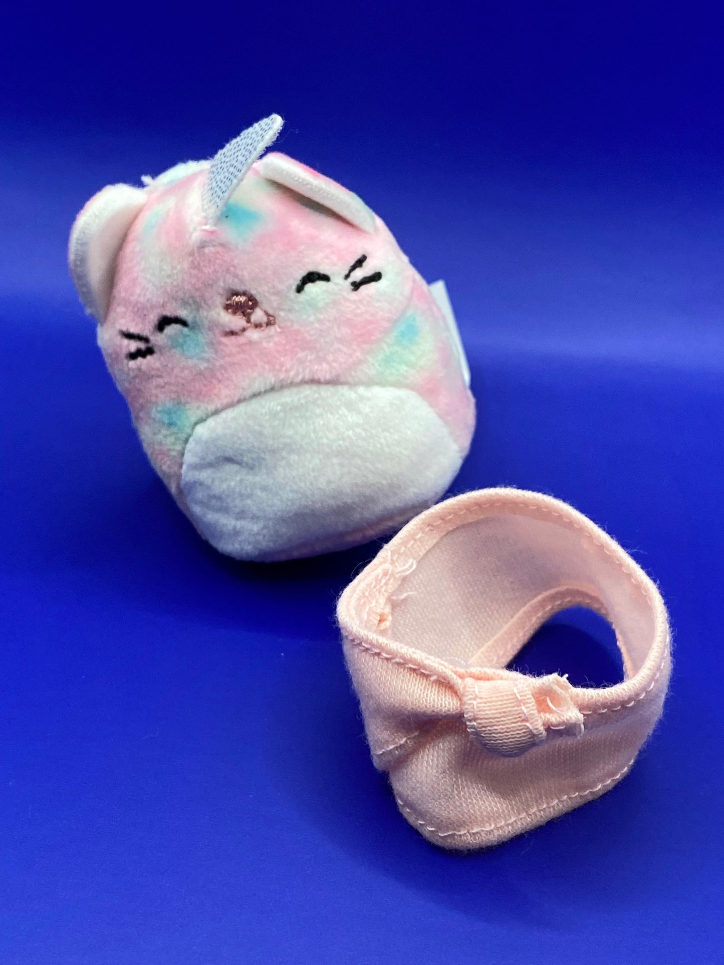 Caticorn with Pink Scarf ~ 2" Individual Squishville by Squishmallows