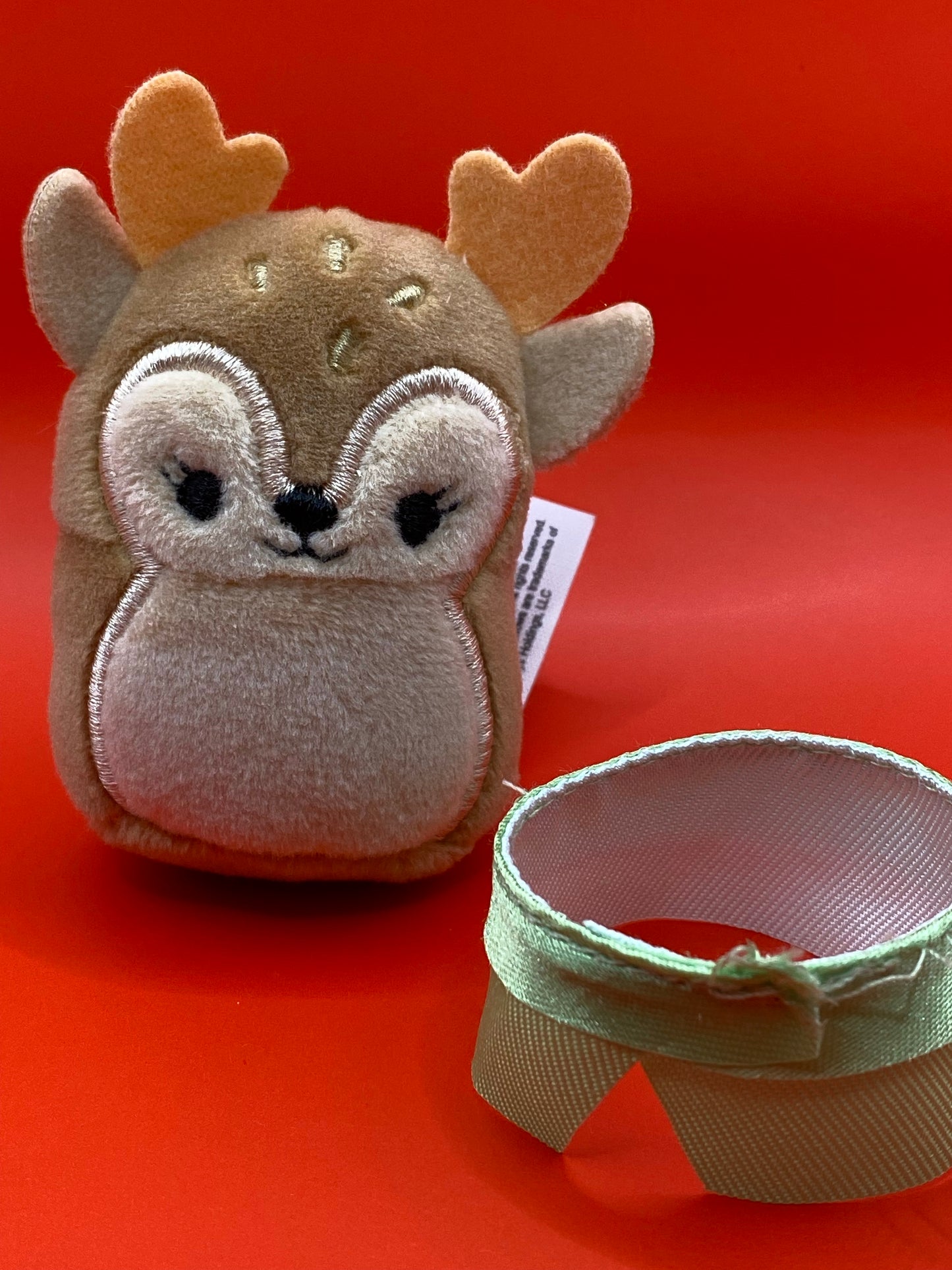 Deer with Green Shirt ~ 2" Individual Squishville by Squishmallows