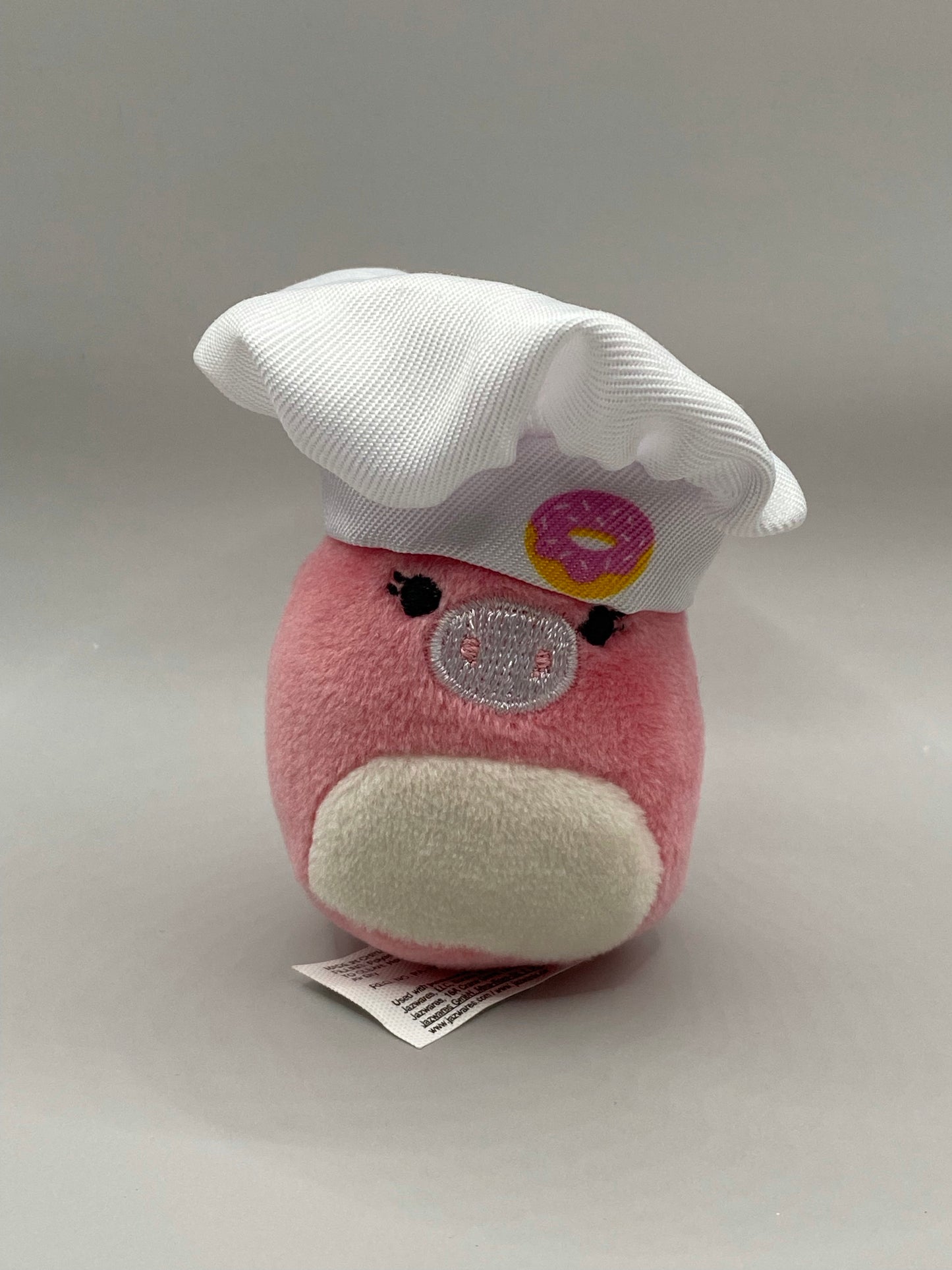 Pink Unicorn with Donut Chef Hat ~ 2" Individual Squishville by Squishmallows