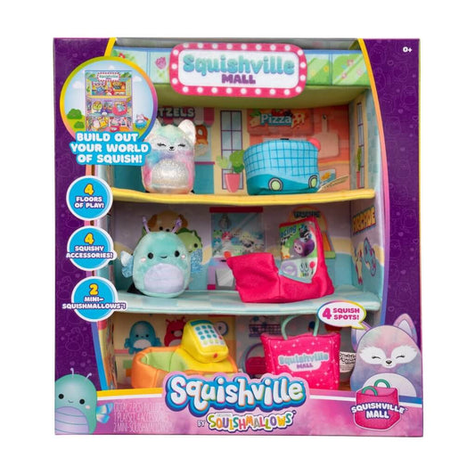 Squishville Mall ~ Large Soft Playset Squishville Plush ~ IN STOCK!
