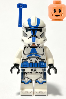 Clone Trooper Officer, 501st Legion (Phase LEGO Minifigure | Star Wars The Clone Wars