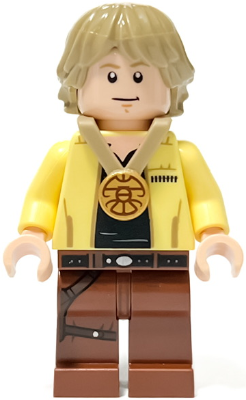 Luke Skywalker - Celebration, Bright Light LEGO Minifigure | Star Wars Episode 4/5/6