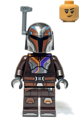 Sabine Wren - Dark Brown Armor LEGO Minifigure | Star Wars Ahsoka