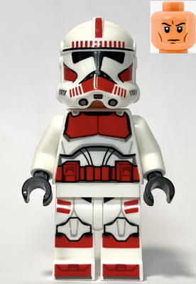 Clone Shock Trooper, Coruscant Guard (Phase LEGO Minifigure | Star Wars The Clone Wars
